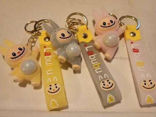  — 3 brand new Labubu light up keyrings