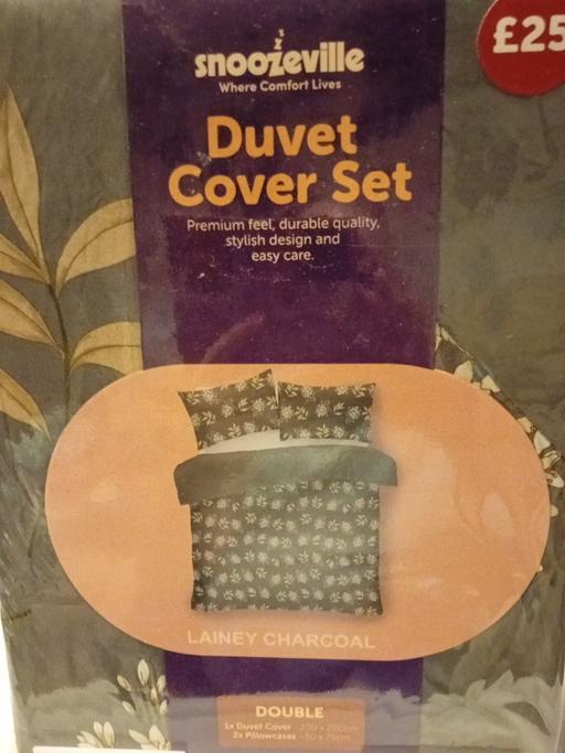  — brand new Double duvet cover set RRP£25