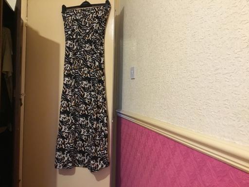  — Ladies Maxi Boob tube Dress Size 12/14