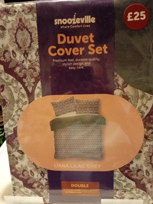  — brand new DOUBLE DUVET COVER SET