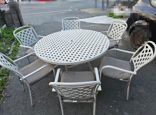  — hartman garden dinning set 6 seater