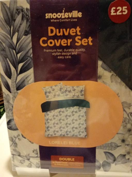  — brand new DOUBLE DUVET COVER SET