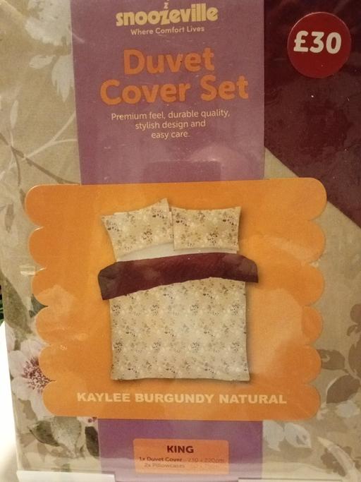  — brand new KING SIZE DUVET COVER SET