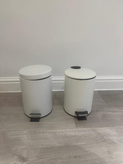  — Bathroom bins