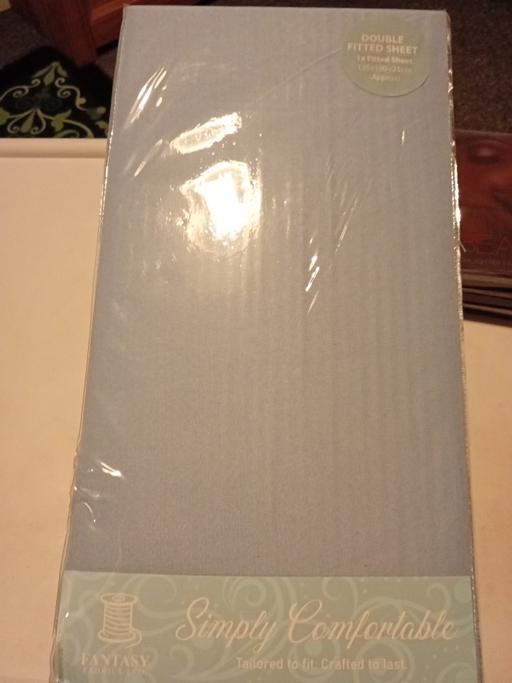  — brand new DOUBLE FITTED SHEET