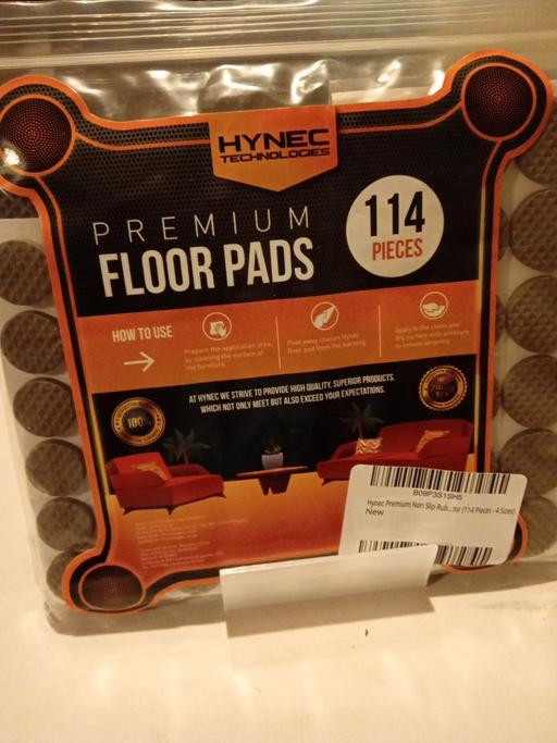  — new pack of 114 PREMIUM FLOOR PADS