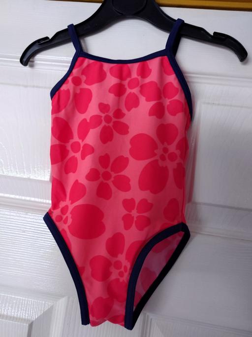 — Girls pink swimsuit size 18-24 months