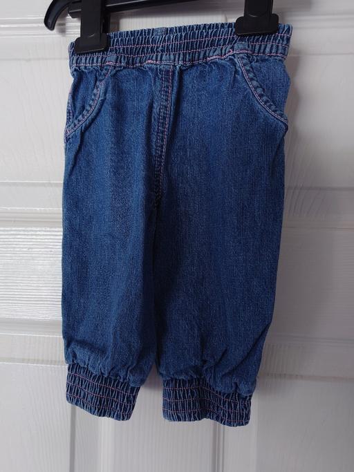  — Baby girls denim jeans size 3-6 months