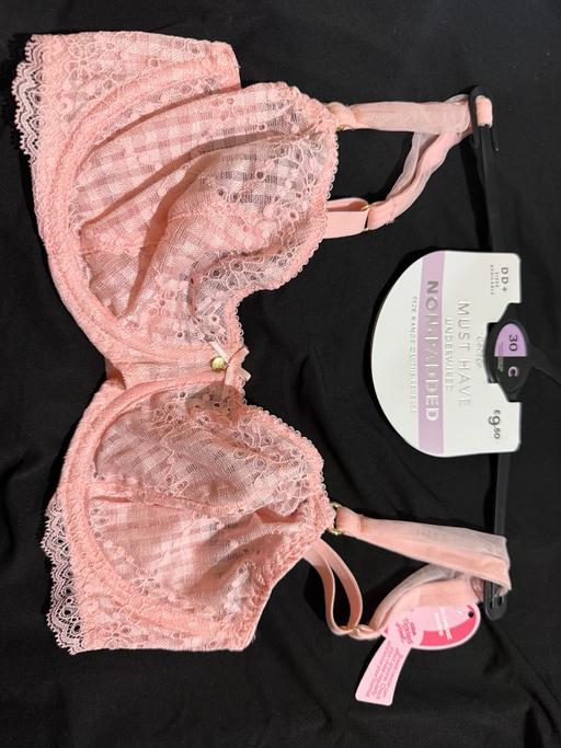  — George Pink lace bra 30c