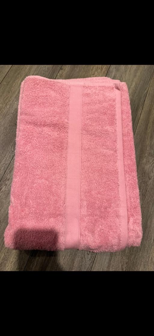  — George pink bath sheet new