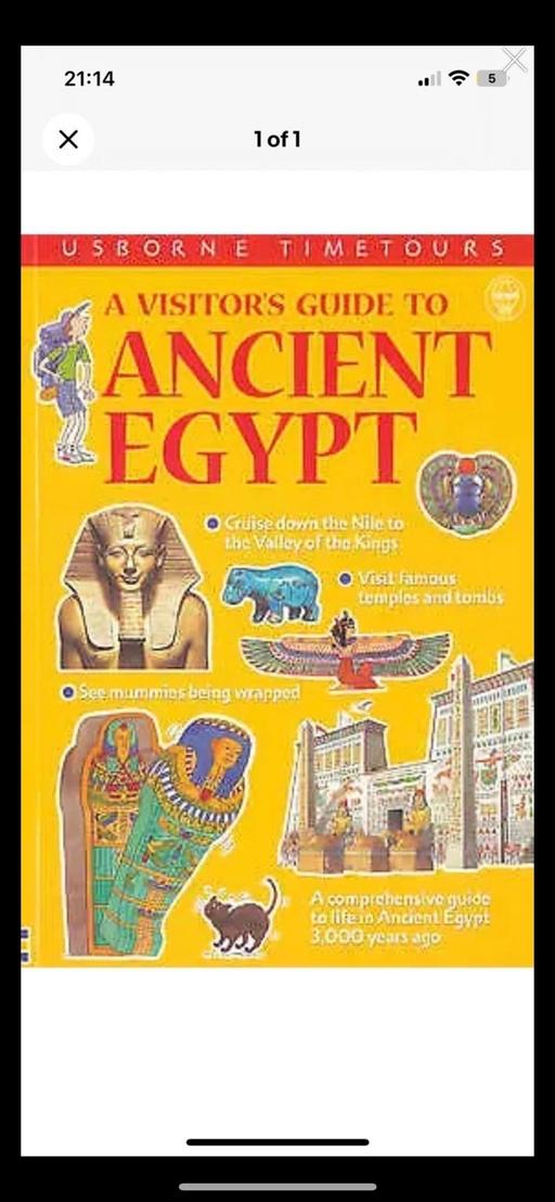  — Visitor's Guide to Ancient Egypt book