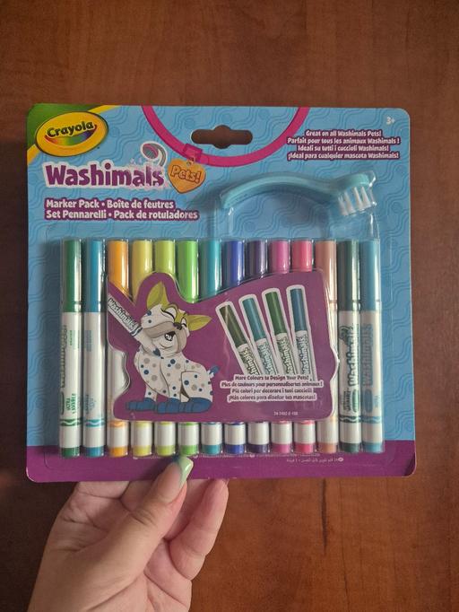  — new Crayola Washimals Marker Set