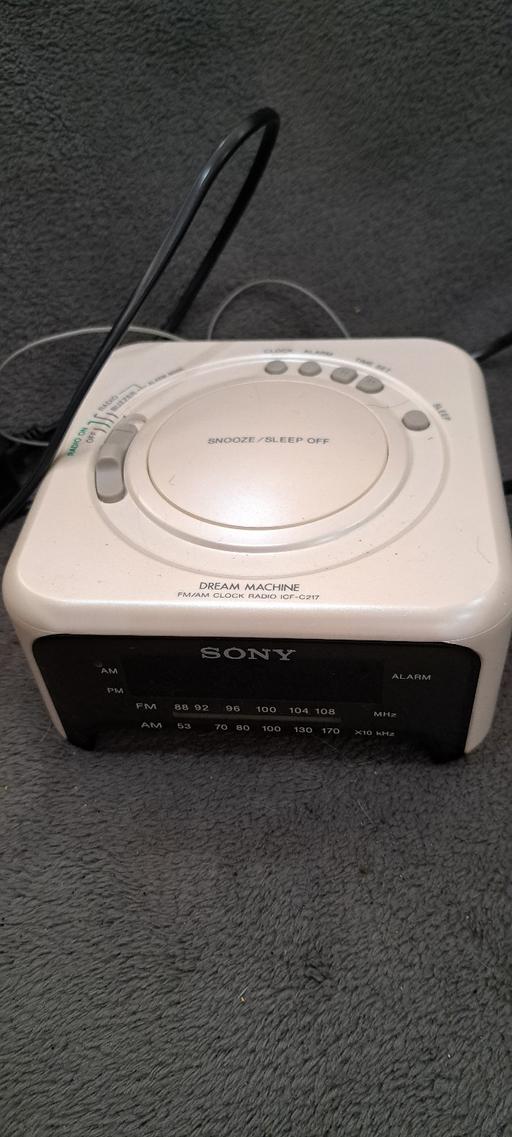  — Sony Radio Alarm