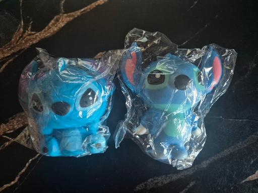 — new 2 x Stitch Slow Rising Squishies
