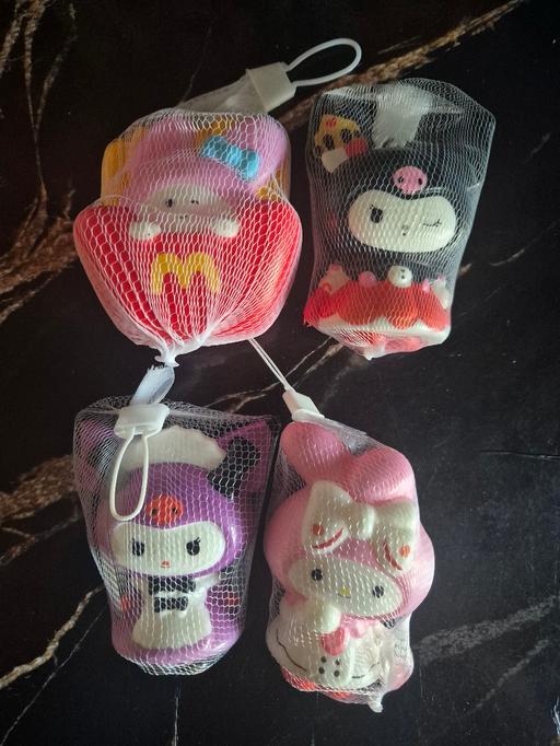  — new 4 x Character Slow Rising Squishies
