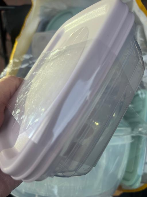  — Two small storage snack boxes