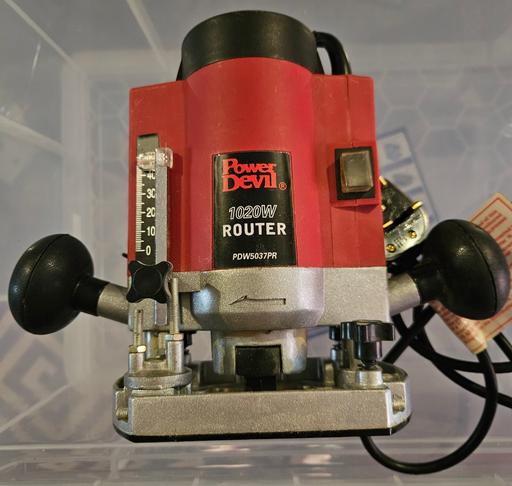  — Power Devil Router 1020w used with 20 bits