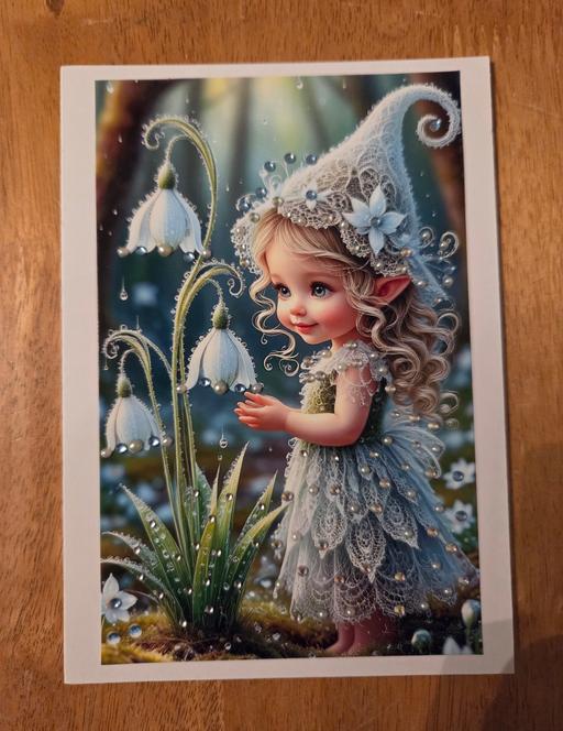  — HANDMADE FAIRY CARD