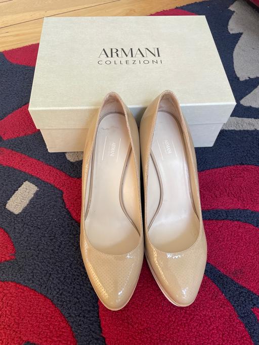  — Armani shoes