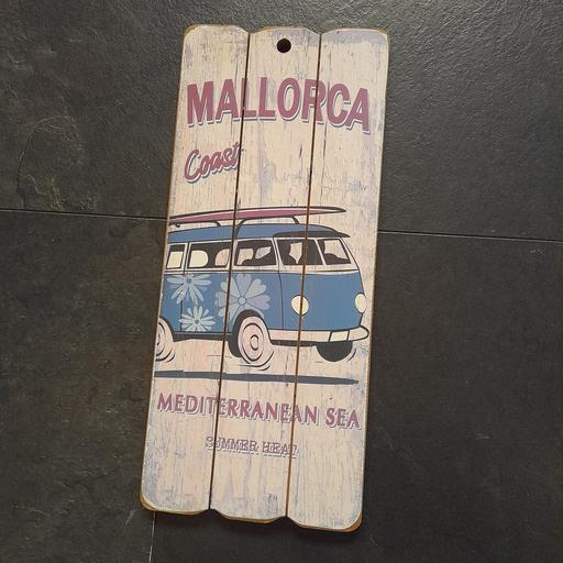  — VW CAMPER WALLPLAQUE