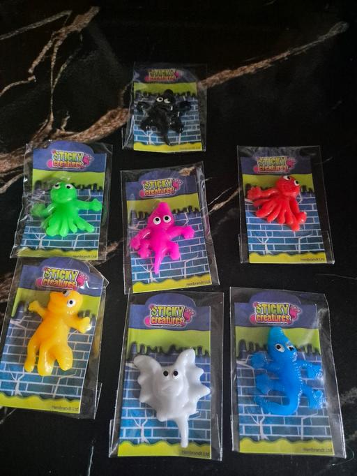  — new 7 x Sticky Creatures
