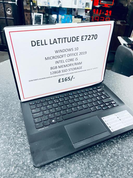 — Dell Latitude E7270 Core i5 8GB RAM 180GB