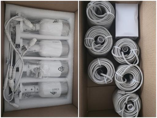  — 4x brand new cctv cameras