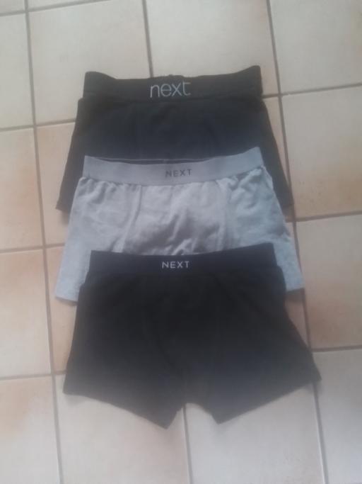  — THREE PAIR NEXT BOXER PANTS