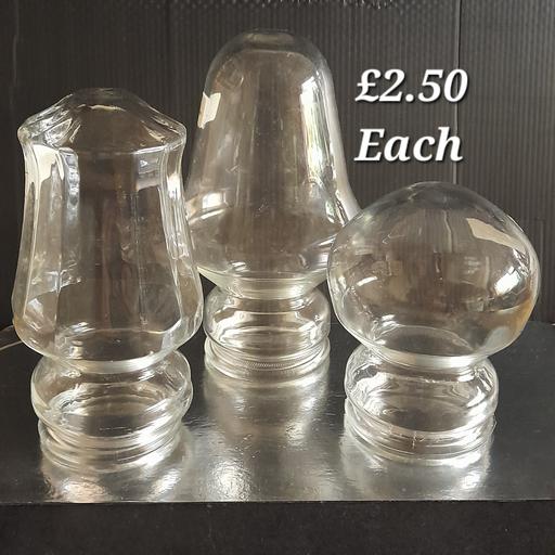  — GLASS LAMP DOMES