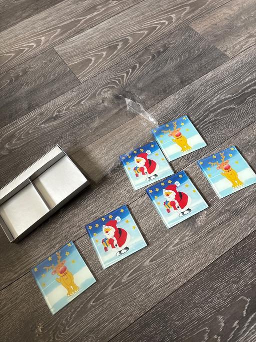  — Christmas coasters new