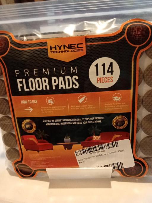  — new pack of 114 PREMIUM FLOOR PADS