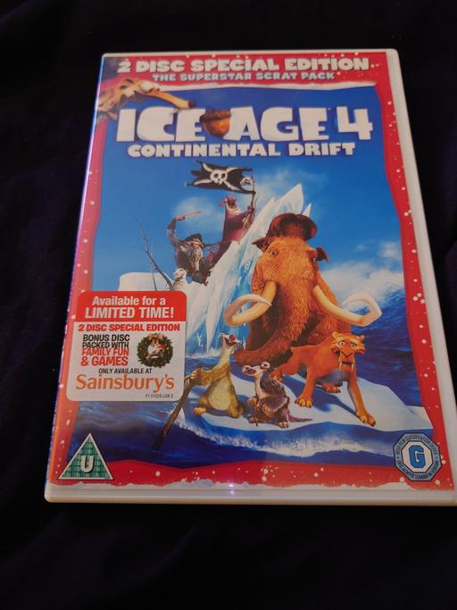  — Ice age 4 continental drift DVD