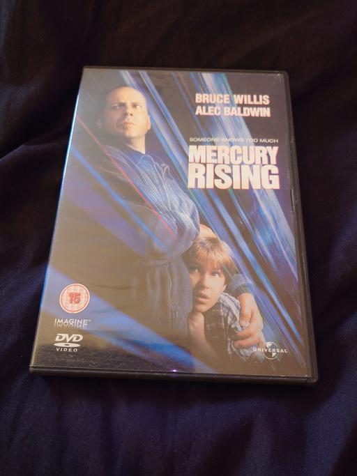  — Mercury rising DVD
