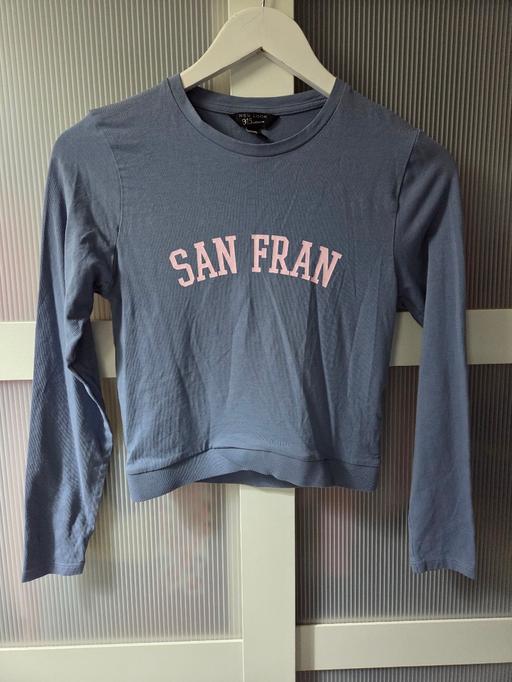  — Age 14-15 NEW LOOK long sleeve crop top