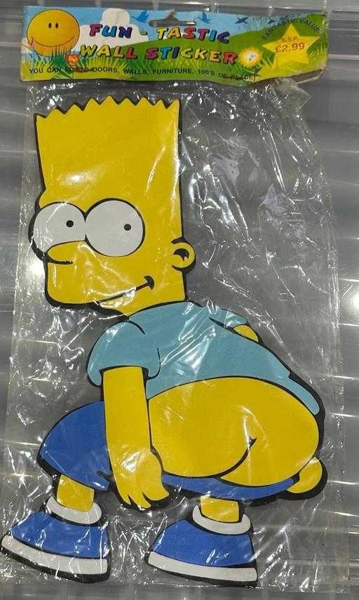  — Simpsons foam sticker