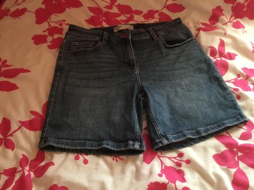  — Ladies Denim Shorts From Next Size 12