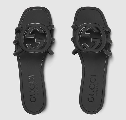  — Gucci interlocking slippers women’s