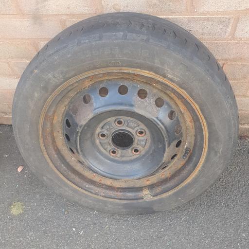  — 205/55 R 16, Tyre & Hub , Decent Condition