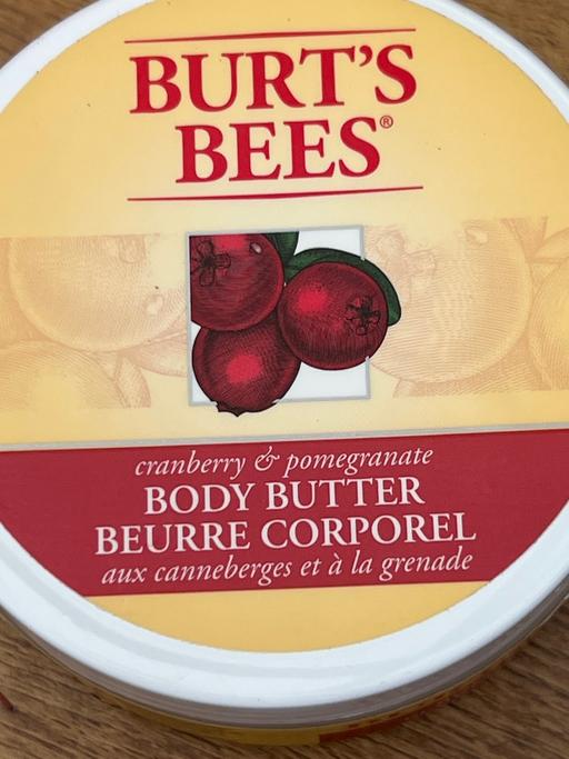  — Burts bees body butter