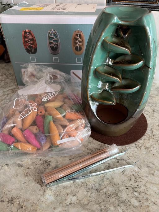  — Incense burner , incense sticks & cones