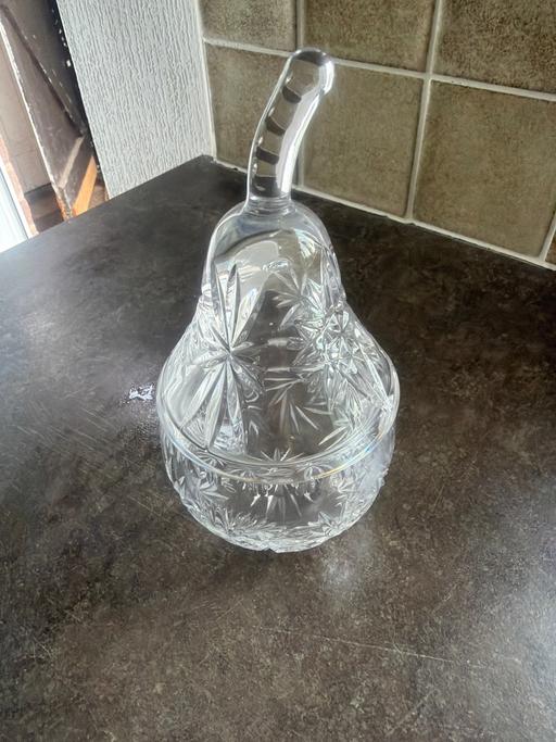  — Vintage Glass Pear