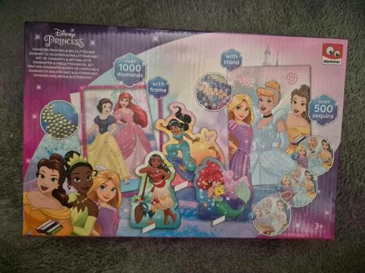  — Disney Princess Diamond Painting & Glitter Ar