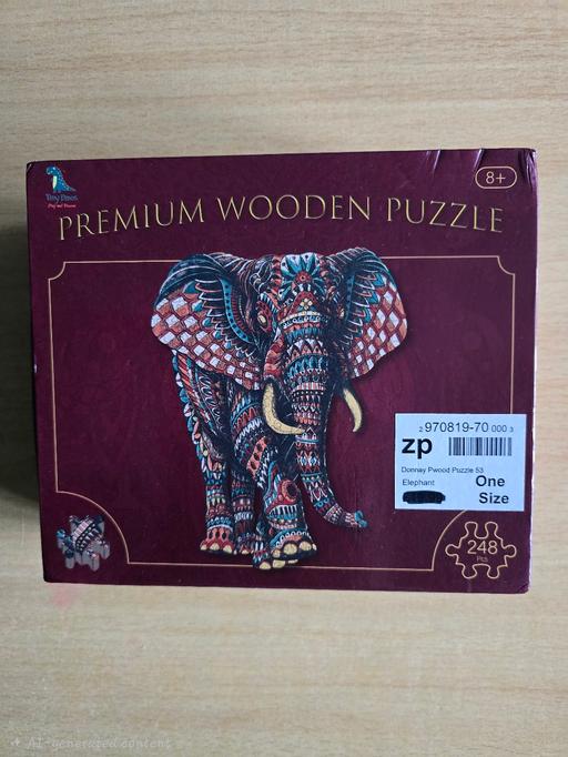  — Donnay Wooden Elephant 🐘 puzzle