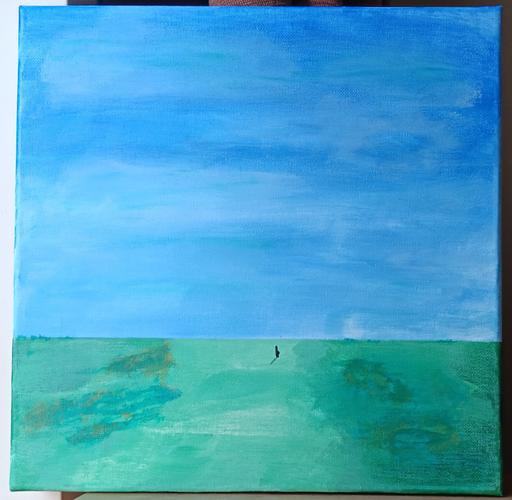  — Original Abstract Painting on Canvas