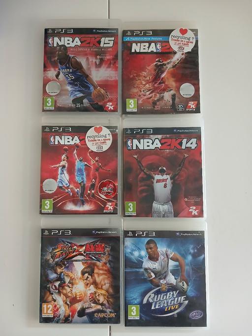  — Play Station 3 games x 6