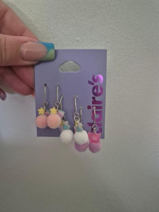  — new Claires 3pk Kids Earrings