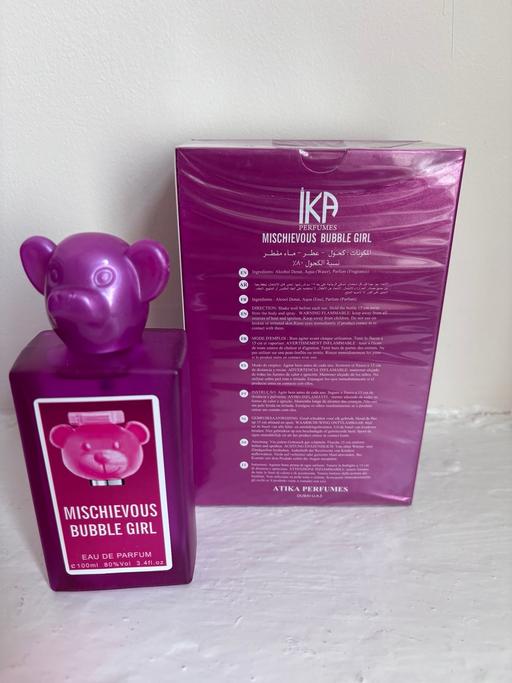  — Bubble girl fragrance