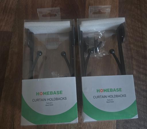  — NEW Curtain holdbacks x2 packs