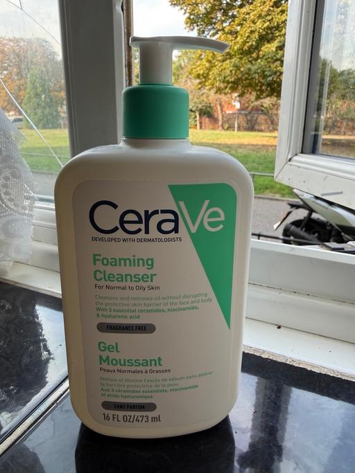  — Cerave foaming cleanser 473ml