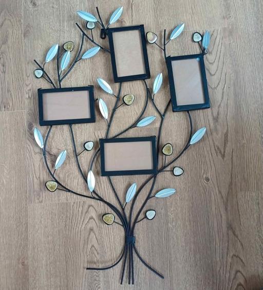  — family tree metal picture frame wall mounting